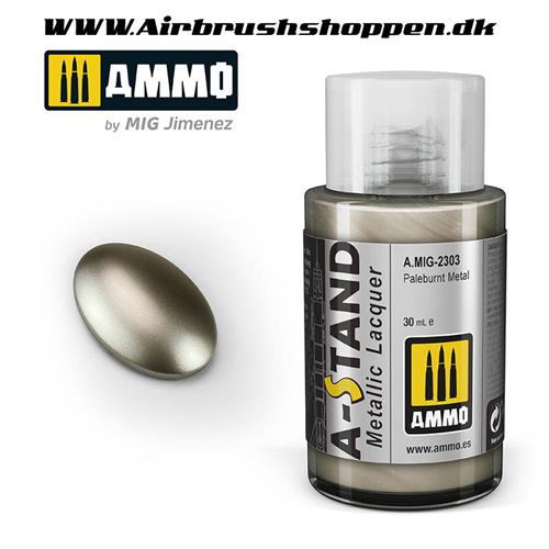 A.MIG 2303 Paleburnt Metal A-Stand Lacquer paint 30 ml